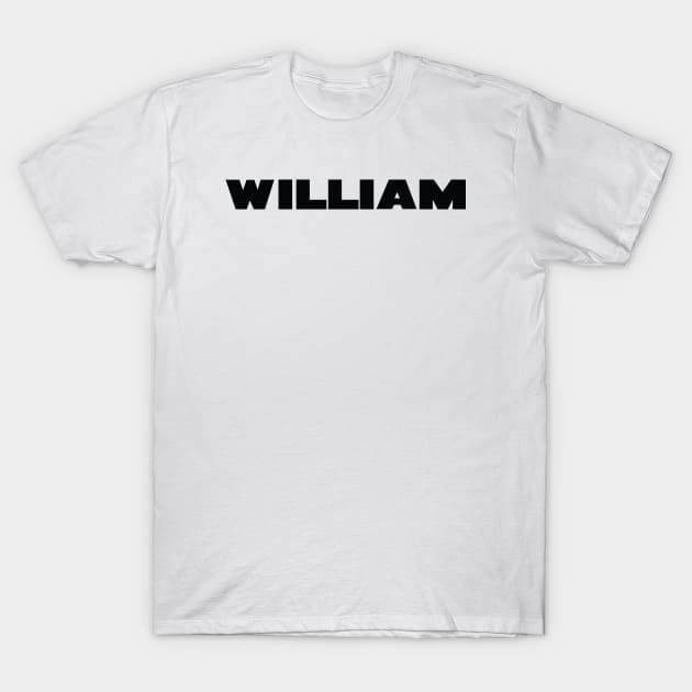 William T-Shirt by ProjectX23Red